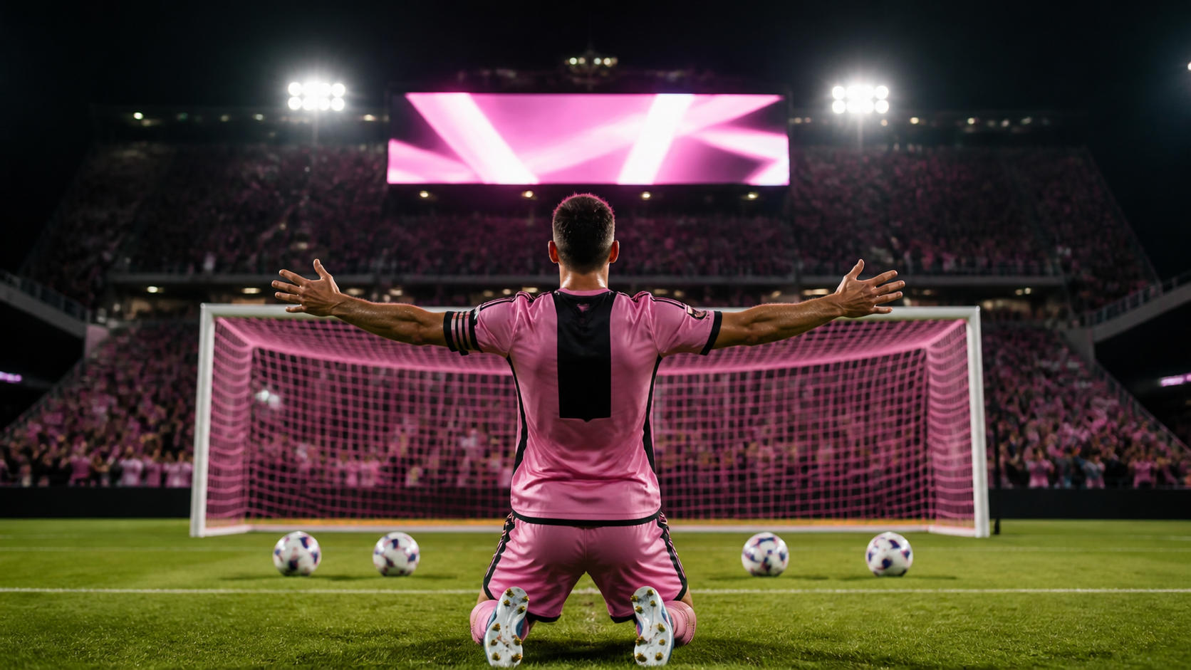 Messi Scores Four in Inter Miami's 7-1 Win — Nivegu Sports