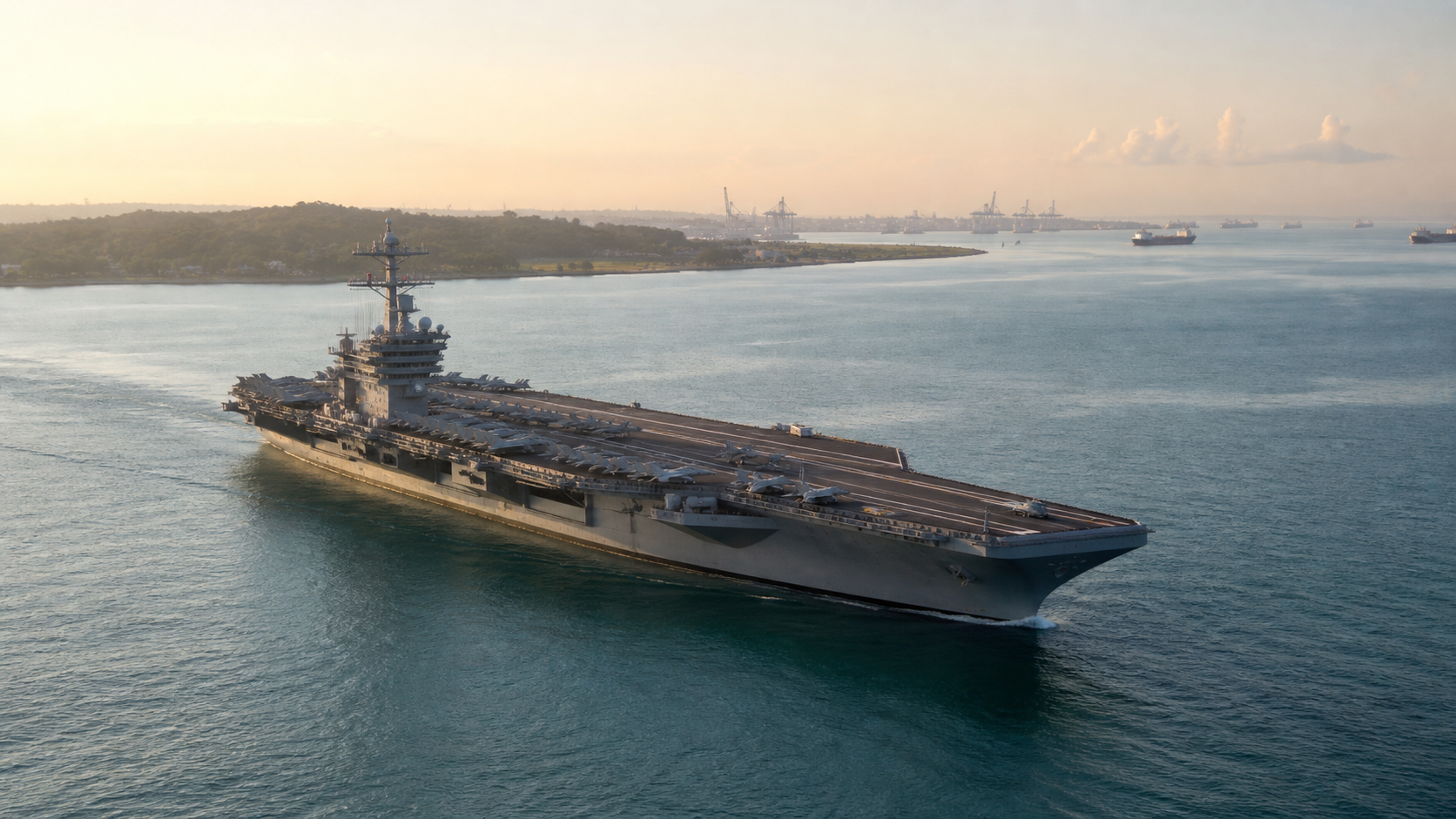 USS Abraham Lincoln Heads for Thailand Port Call — Nivegu U.S.